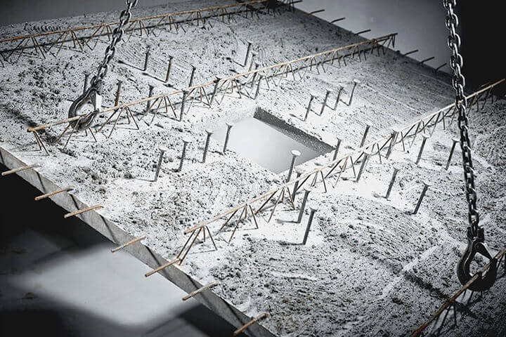 LTKH®-Flachdecke von Lütkenhaus – unterzugsfreies Betondeckensystem mit hoher Durchstanzsicherheit und flexibler Raumnutzung